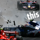 Kubica’s famous crash at Canada 2007.